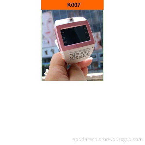 k007 watch phone with free bluetooth,mp3/4 player,memory card can expanded to 2GB